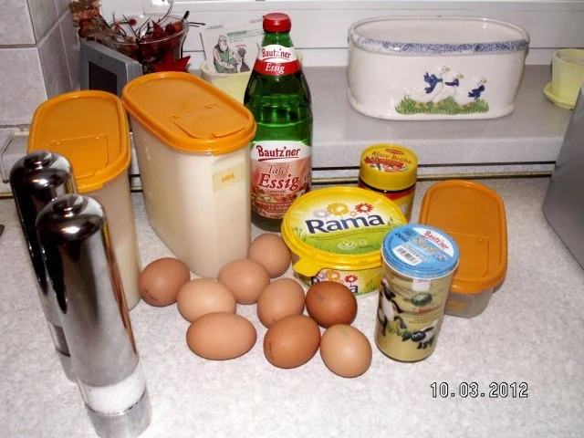 Rezept: süßsaure Senfeier Bild Nr. 2 süßsaure Senfeier - Rezept - Bild Nr. 2