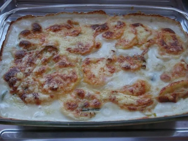 Kartoffel-Lauch-Gratin - Rezept