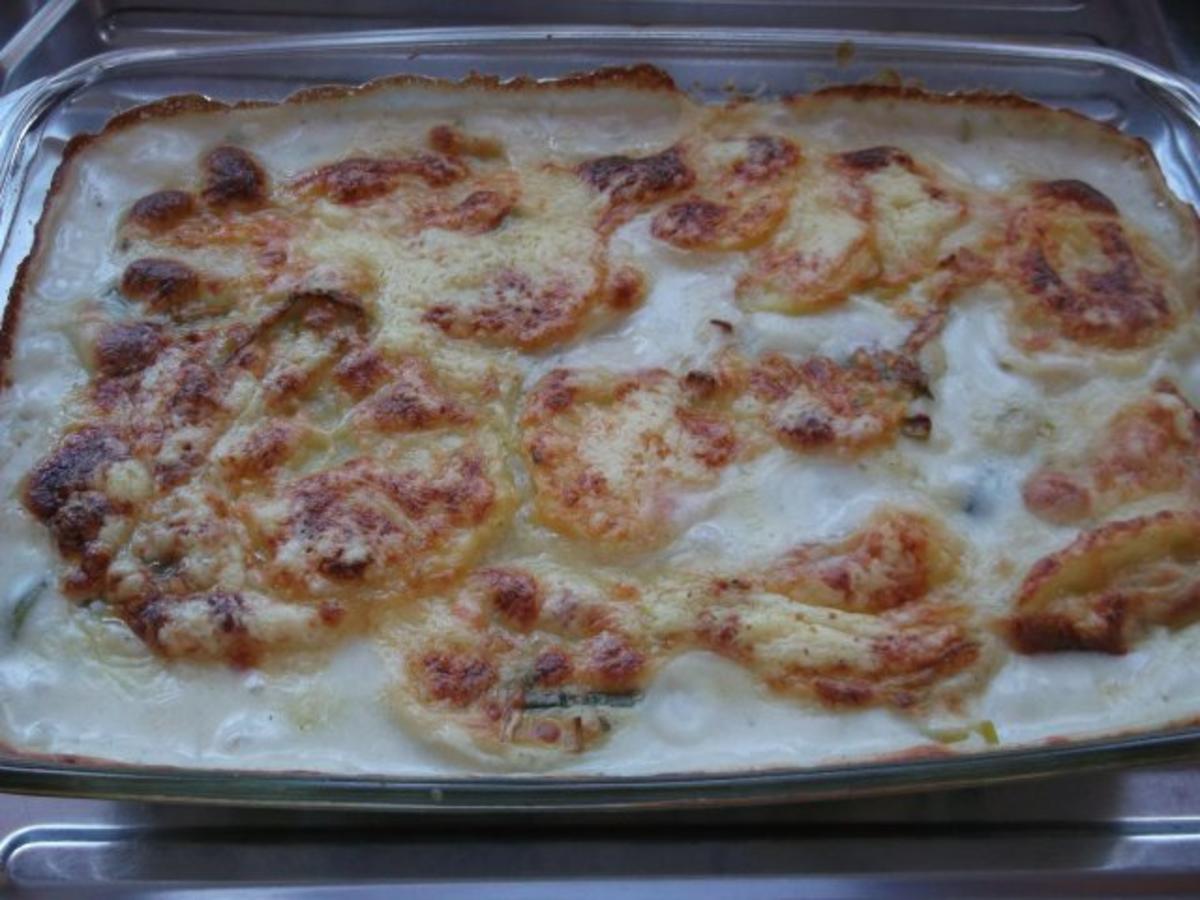 Kartoffel-Lauch-Gratin - Rezept mit Bild - kochbar.de