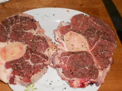 Geschmorte Ochsenbein - Roter Bete - Knödel - Rezept - Bild Nr. 5