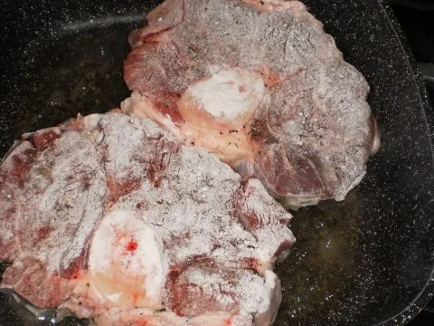 Geschmorte Ochsenbein - Roter Bete - Knödel - Rezept - Bild Nr. 6
