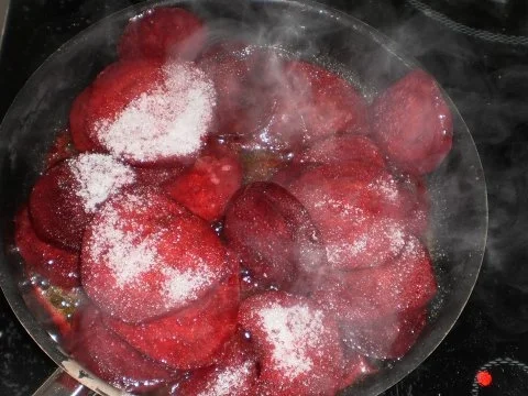 Geschmorte Ochsenbein - Roter Bete - Knödel - Rezept - Bild Nr. 12