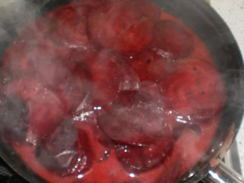 Geschmorte Ochsenbein - Roter Bete - Knödel - Rezept - Bild Nr. 13