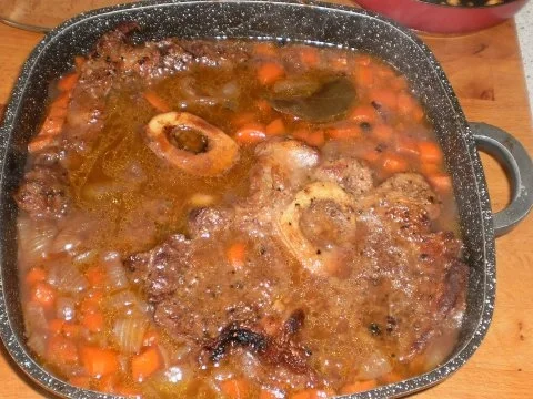 Geschmorte Ochsenbein - Roter Bete - Knödel - Rezept - Bild Nr. 21