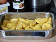 Beilage: Ofenkartoffeln "Hot Potatoes" - Rezept
