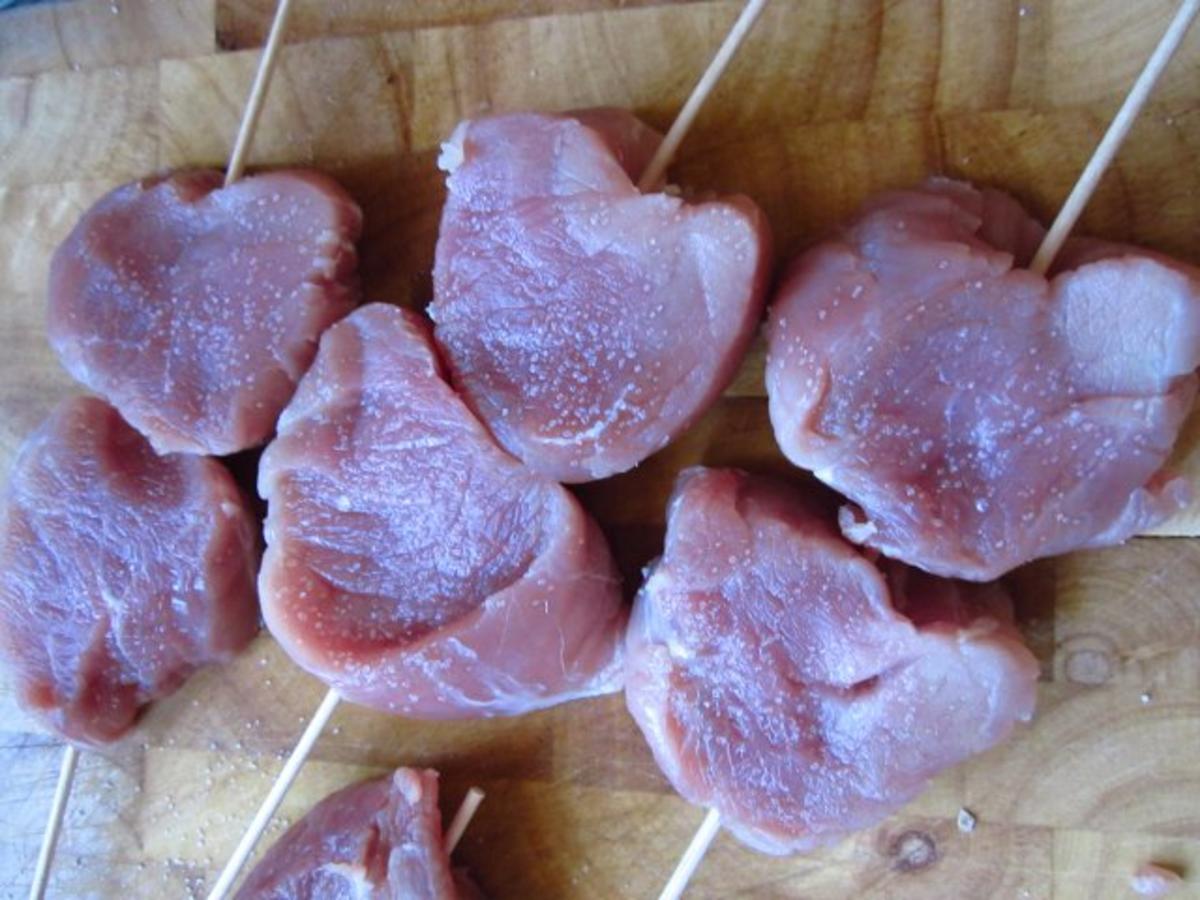 Schweinemedaillons mit Honig-Ingwer-Marinade - Rezept - Bild Nr. 2
