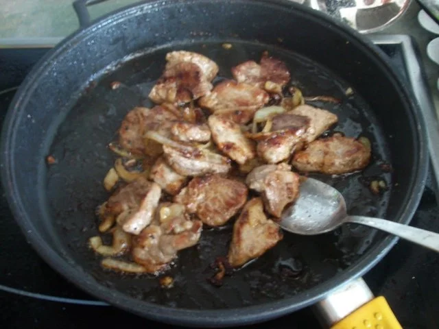 Scweinefilet mit Steinchampignons und Kartoffelstampf - Rezept - Bild Nr. 7