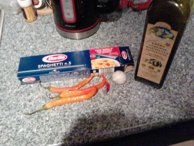 Spaghetti Prosciutto molto picante a la Andy - Rezept - Bild Nr. 2