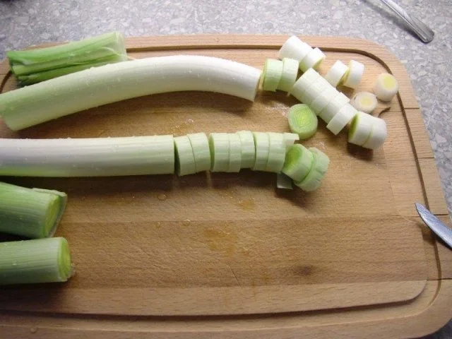 Champignons mit Lauchgemüse - Rezept - Bild Nr. 4