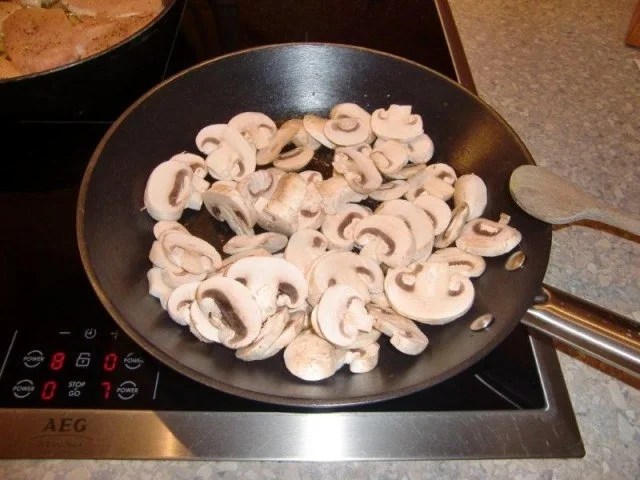 Champignons mit Lauchgemüse - Rezept - Bild Nr. 6