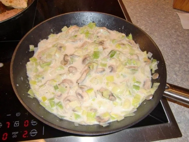 Champignons mit Lauchgemüse - Rezept - Bild Nr. 8