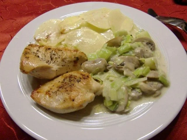 Champignons mit Lauchgemüse - Rezept - Bild Nr. 9