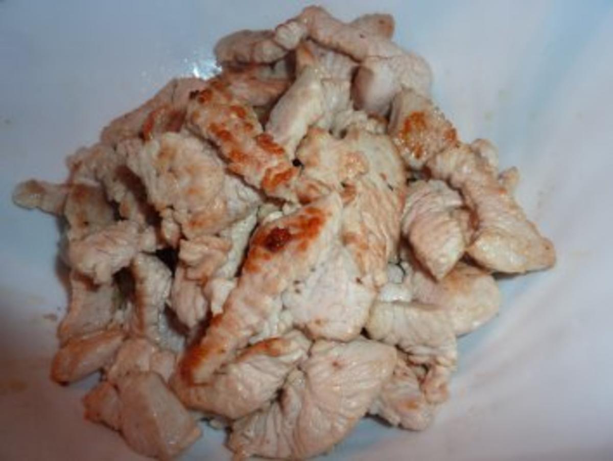 Fl/Pute: Geschnetzeltes in Estragonsahne - Rezept - Bild Nr. 4