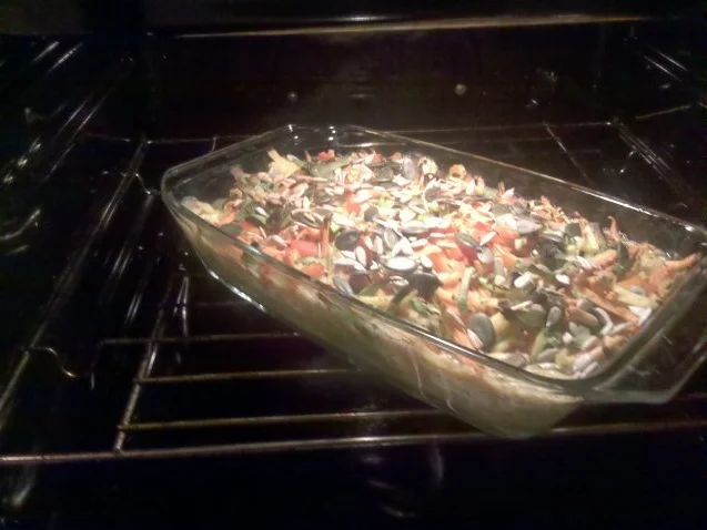 Fleisch: Schweinefleisch unter Gemüsehaube - Rezept - Bild Nr. 9