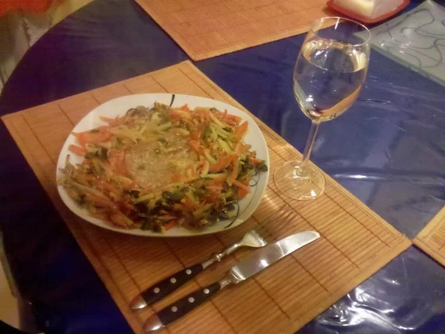 Fleisch: Schweinefleisch unter Gemüsehaube - Rezept - Bild Nr. 11