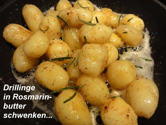 Fisch:    LACHSFILET an Rosmarindrillinge - Rezept - Bild Nr. 8