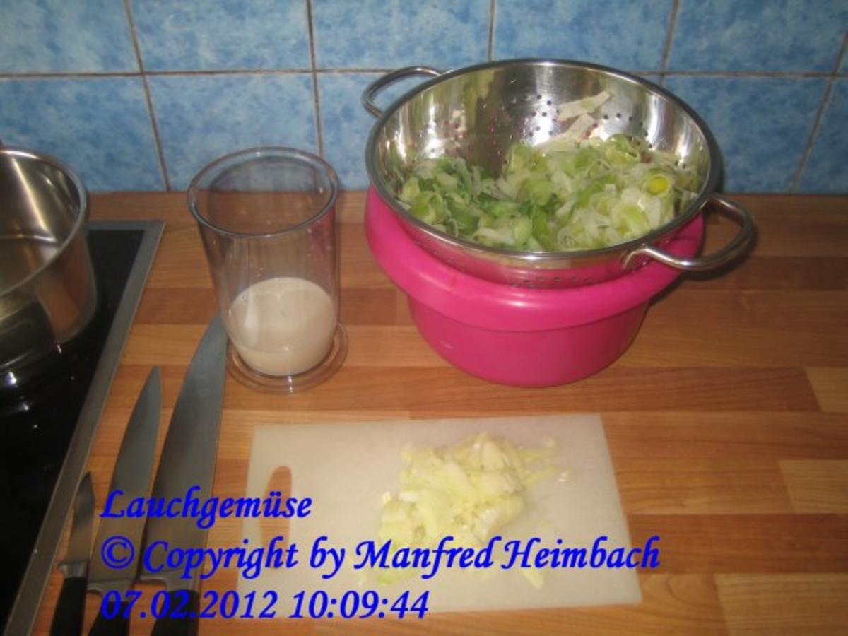 Gemüse - Manfred’s feines Lauchgemüse - Rezept - Bild Nr. 2