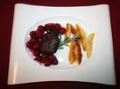 Hirsch an Kirsch mit Bubenspitzle - Rezept
