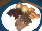 Gänsebrust auf pommersche Art - Rezept