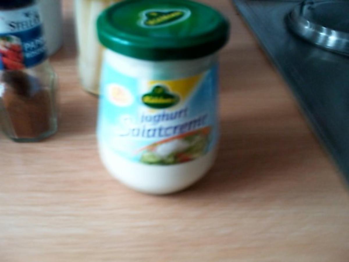 Schnittlauch Eiersalat mit Spargel - einfach - 75 kcal/100g