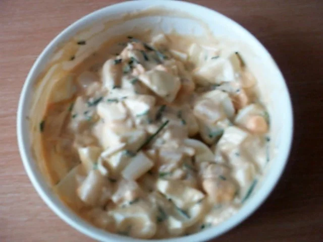 Rezept: Schnittlauch-Eiersalat mit Spargel Bild Nr. 9 Schnittlauch-Eiersalat mit Spargel - Rezept - Bild Nr. 9