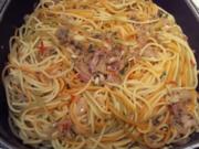 Anni´s Knoblauch-Spaghetti - Rezept