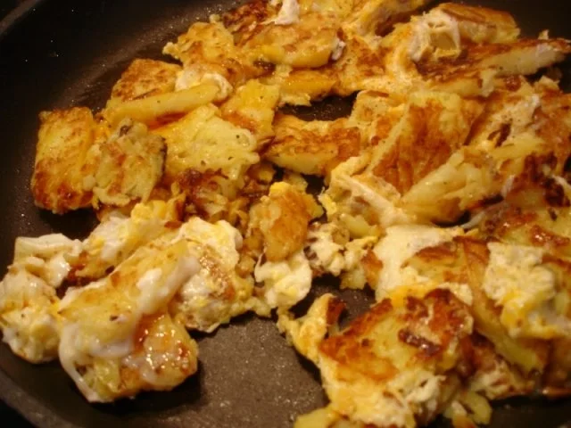 Kartoffelpuffer mit Ei  und Salat - Rezept - Bild Nr. 13