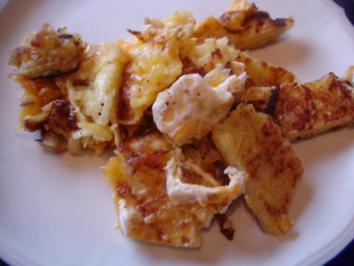 Kartoffelpuffer mit Ei  und Salat - Rezept - Bild Nr. 15