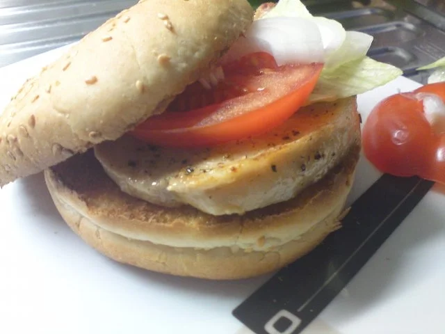 Rezept: Burger light Bild Nr. 2 Burger light - Rezept - Bild Nr. 2