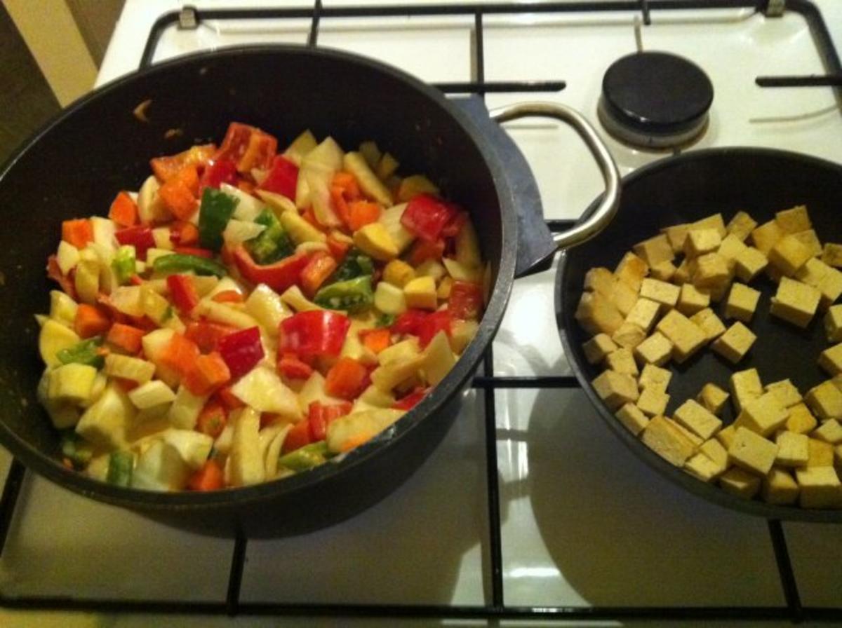 Bilder für Rotes Thai Curry mit Tofu - Rezept