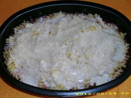 Überbackene Nudeln italienischer Art - Rezept - Bild Nr. 2