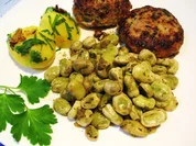 Dicke Bohnen - einfache Art - Rezept