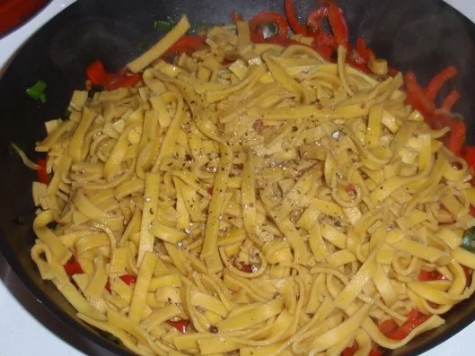 Gemüsenudeln mit Spiegeleier - Rezept - Bild Nr. 5