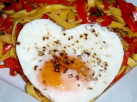 Gemüsenudeln mit Spiegeleier - Rezept - Bild Nr. 12