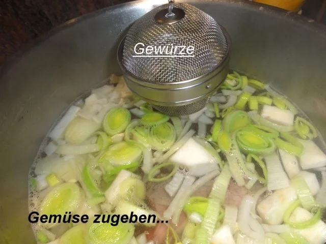 Suppe:    feine KARTOFFELCREM - Rezept - Bild Nr. 5