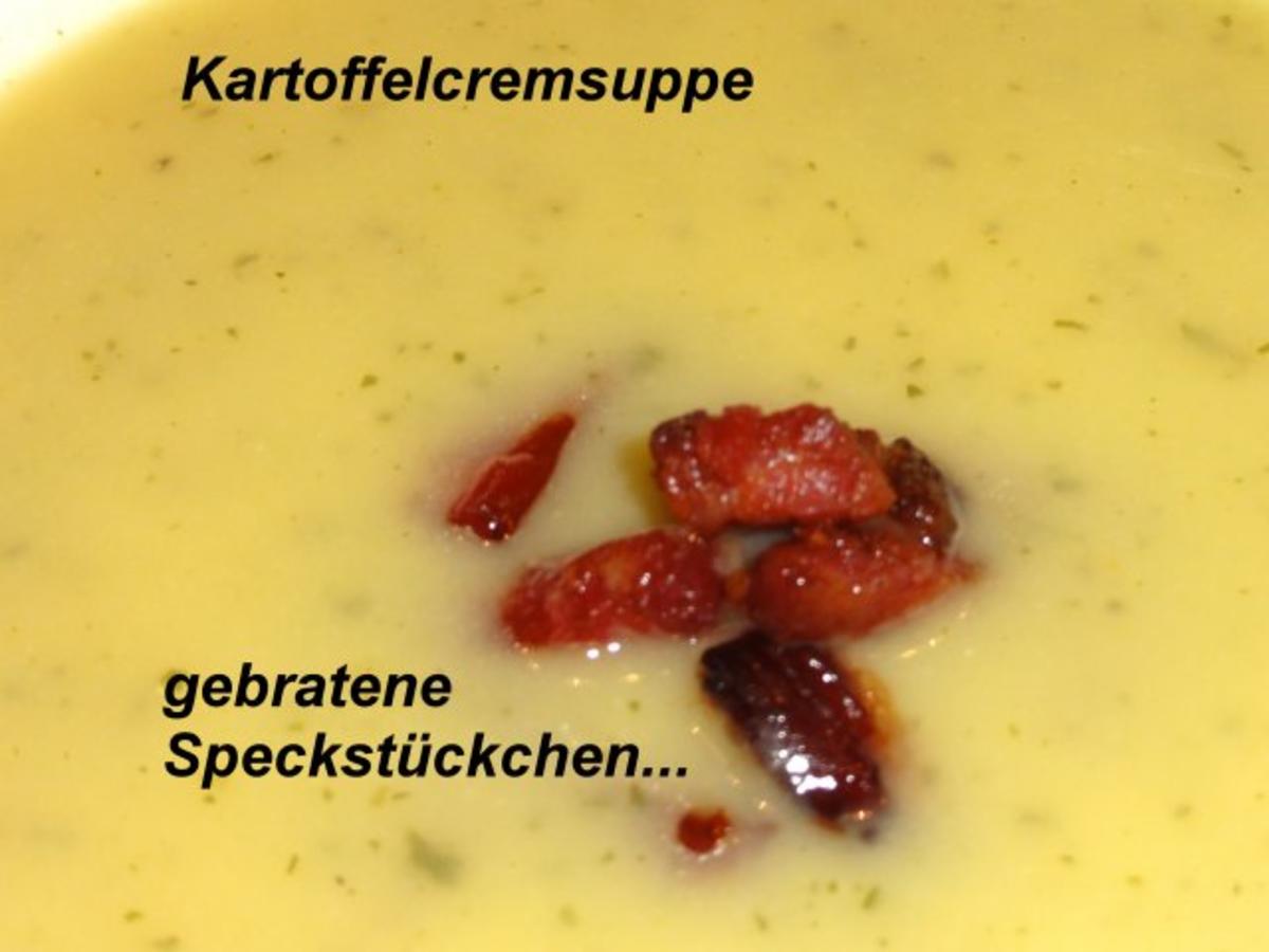 Suppe:    feine KARTOFFELCREM - Rezept - Bild Nr. 2