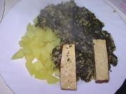 Grünkohl mit Räuchertofu - Rezept