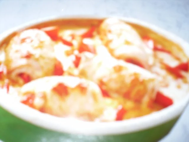 Ofen Schnitzel mit Paprika Sahne - Rezept - Bild Nr. 2