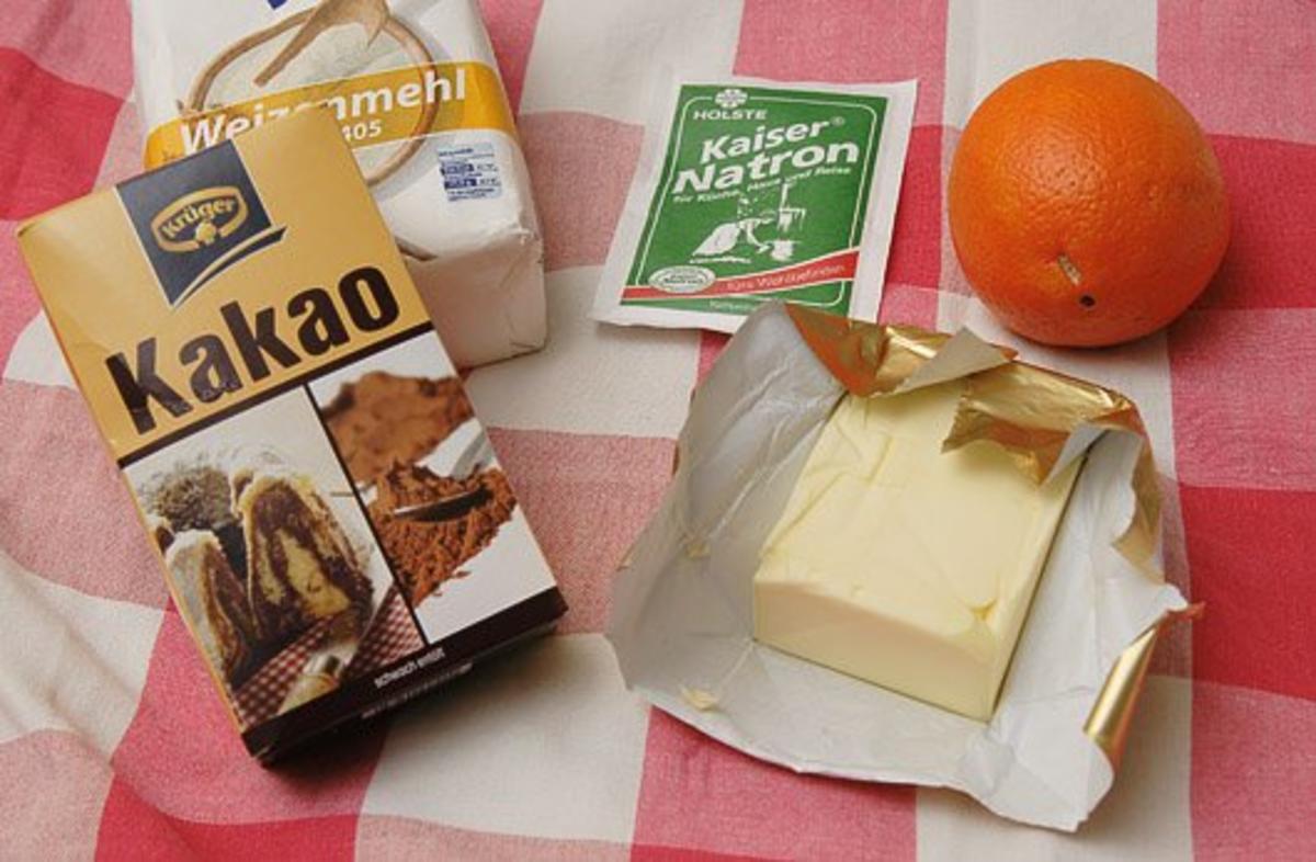Caro's Kakaokuchen mit Orangenabrieb - Rezept - Bild Nr. 4