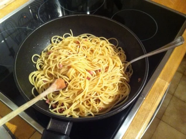 Spaghetti Carbonara - Rezept - Bild Nr. 2