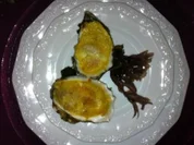 Rezept: Beschwipste รผberbackene Austern Beschwipste รผberbackene Austern - Rezept