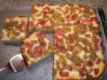 Backen: Rhabarber-Quark-Kuchen - Rezept