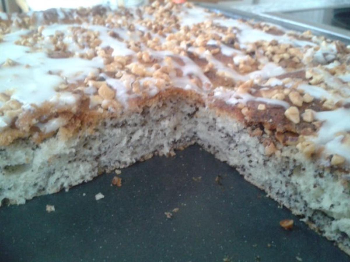 Mohnkuchen vom Blech - Rezept mit Bild - kochbar.de