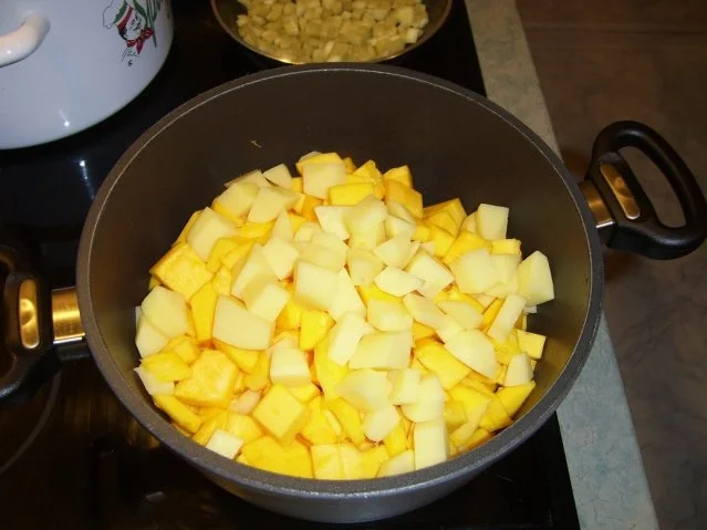 Zweierlei Kürbis - Bohnencremsuppe - Rezept - Bild Nr. 10