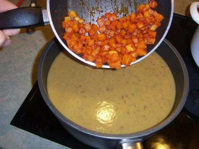 Zweierlei Kürbis - Bohnencremsuppe - Rezept - Bild Nr. 15