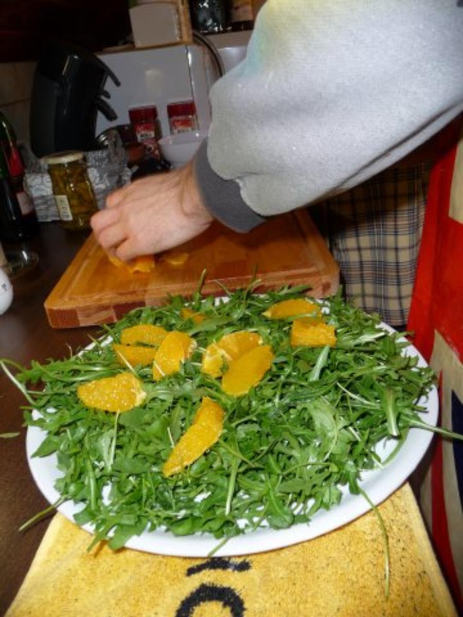 Rucola-Orangen Salat - Rezept