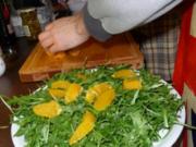 Rucola-Orangen Salat - Rezept