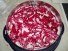 Marmorisierte Heidelbeertorte - Rezept