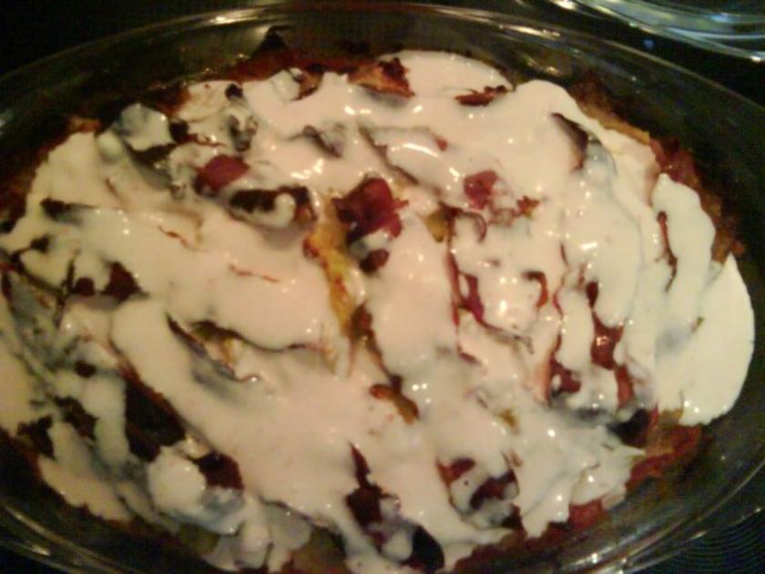 Falsche Lasagne mit Wirsing statt Lasagneplatten - einfach - von Radhexe52