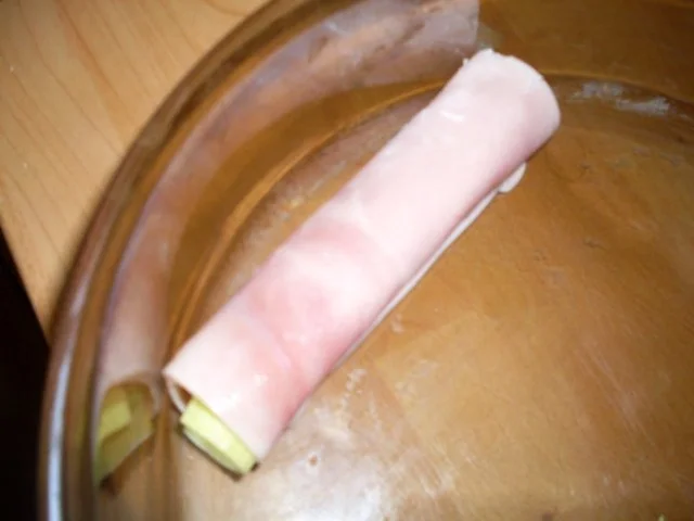 Rezept: LAUCH-SCHINKENROLLEN GRATIN Bild Nr. 2 LAUCH-SCHINKENROLLEN GRATIN - Rezept - Bild Nr. 2